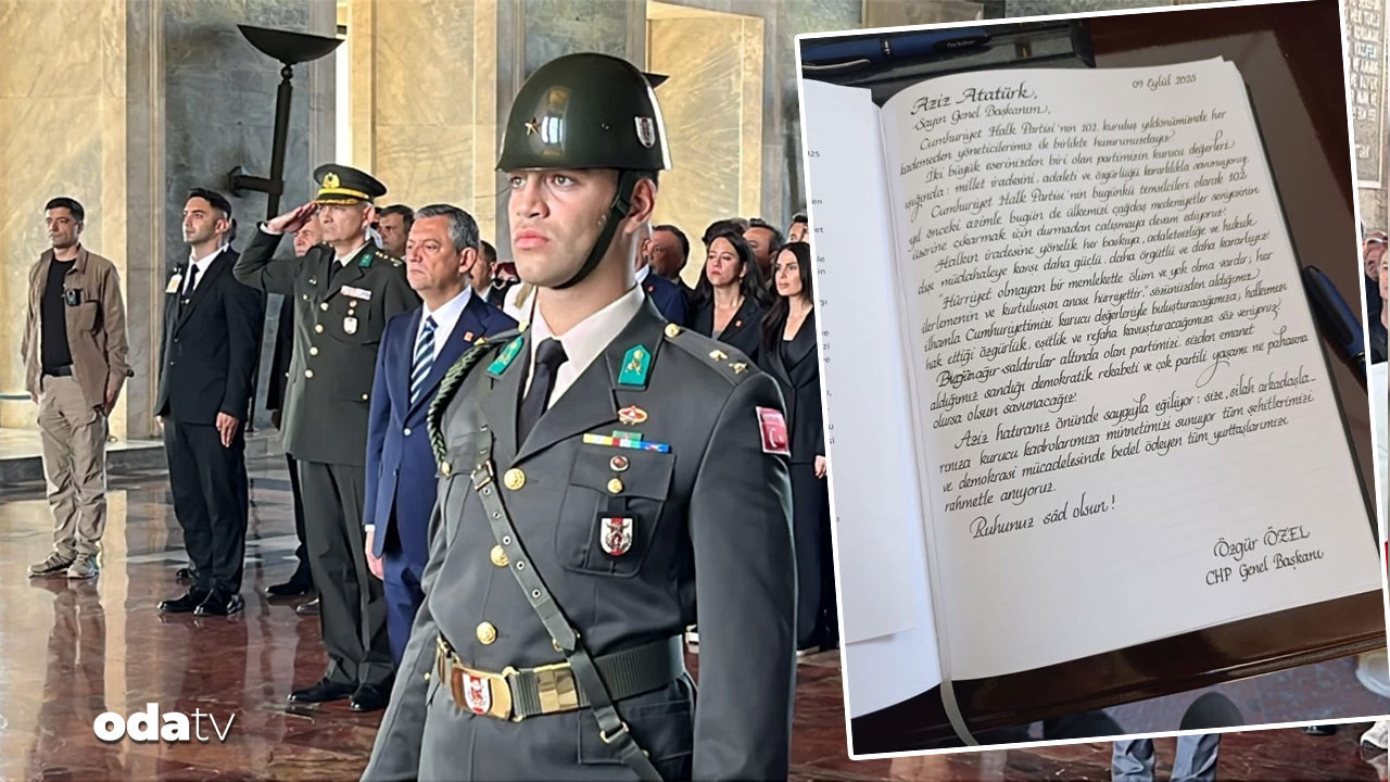 ozgur ozelden anitkabir ozel defterine dikkat ceken mesaj agir saldirilar altinda OXtpuy3e