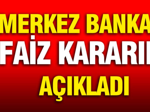 Merkez bankasi temmuz ayi faiz kararini acikladi jNUGnxB7