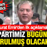 Murat emir yeni parti bugun kurulmus olacak ULmQu4Tn